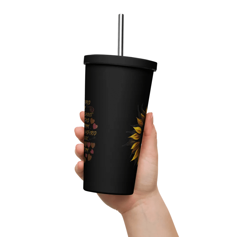 I Am the Storm Sunflower Insulated Tumbler product image (11)