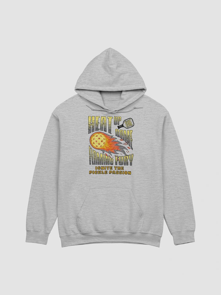 Heat Up The Game Flaming Fury Pickleball Hoodie product image (13)