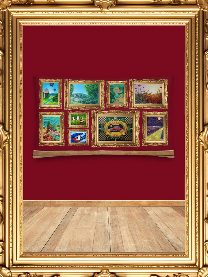 Golden Gallery Collection Pillow product image (1)