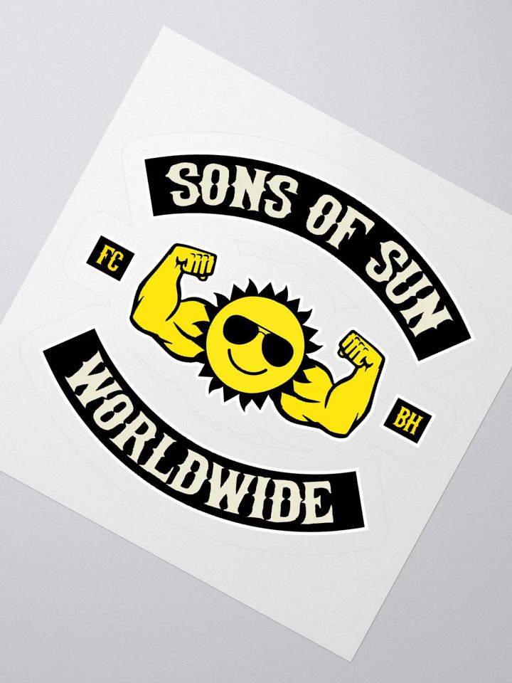 Sons of Sun (SOS) Stickers product image (1)