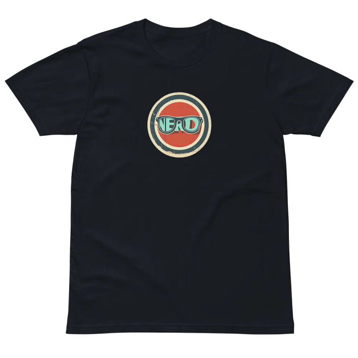Vintage Nerd Emblem T-Shirt product image (2)