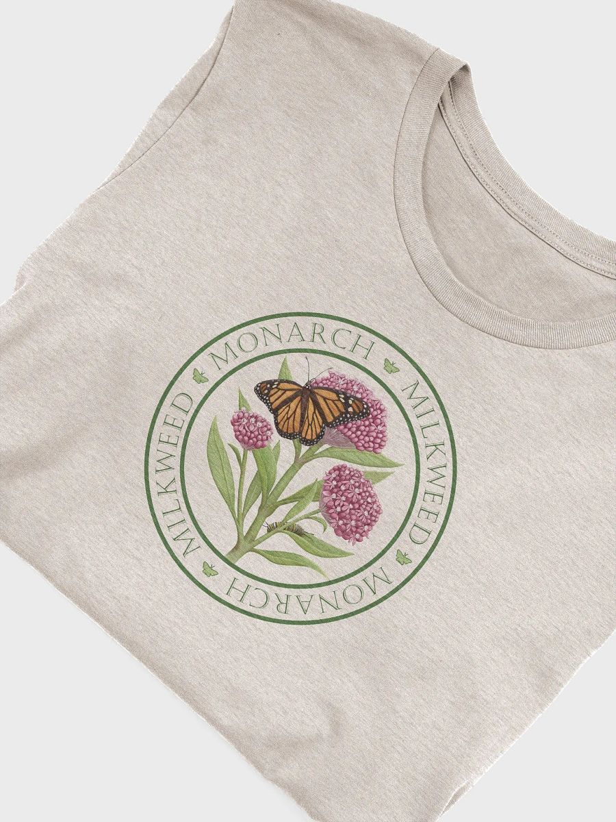 Monarch/Milkweed Circle T-Shirt product image (3)