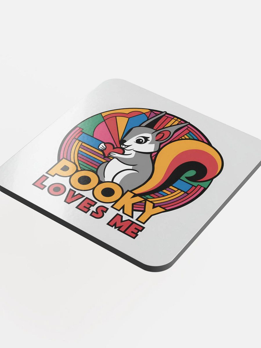 Coaster or micro art piece: Pooky loves me product image (4)