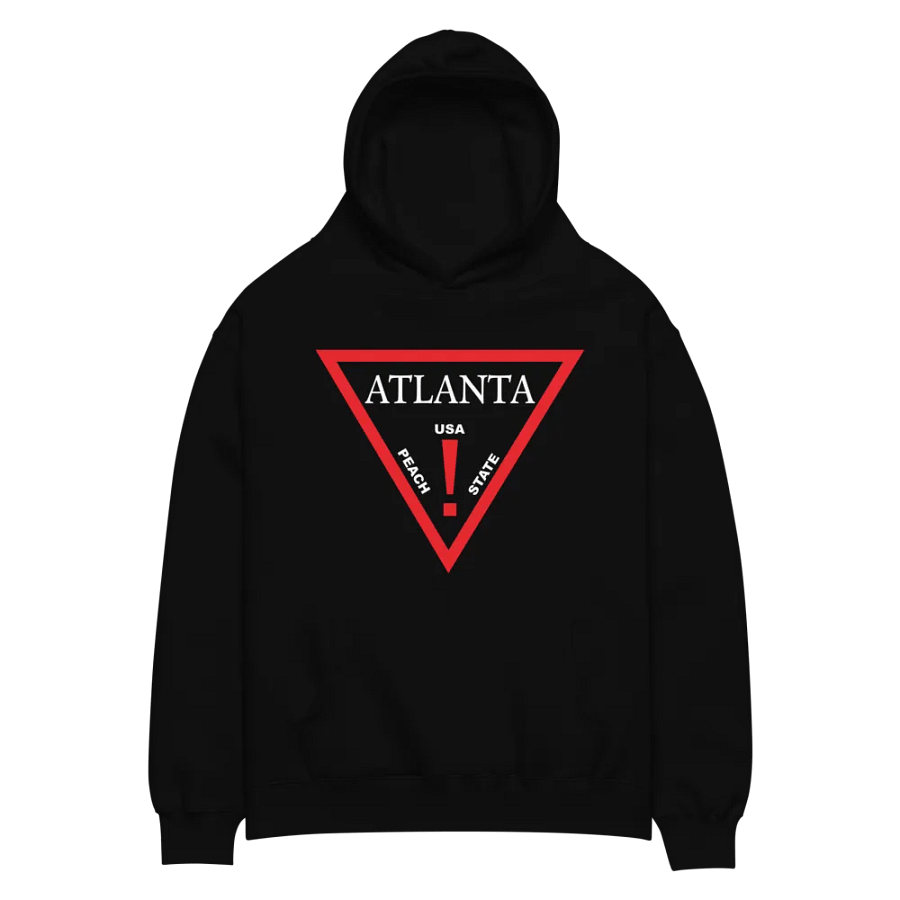 ATLANTA Warning Unisex Hoodie product image (2)
