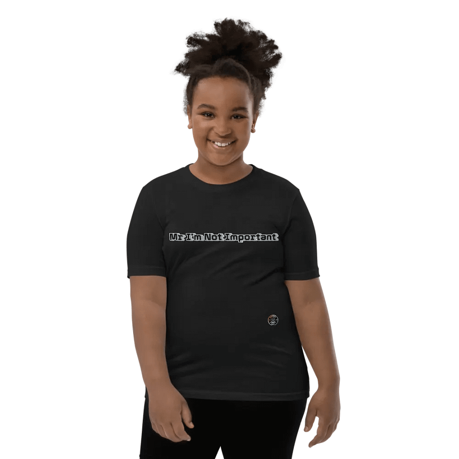 My Dad will kick your ass - Youth Short Sleeve T-Shirt - Mr I'm Not Important product image (10)