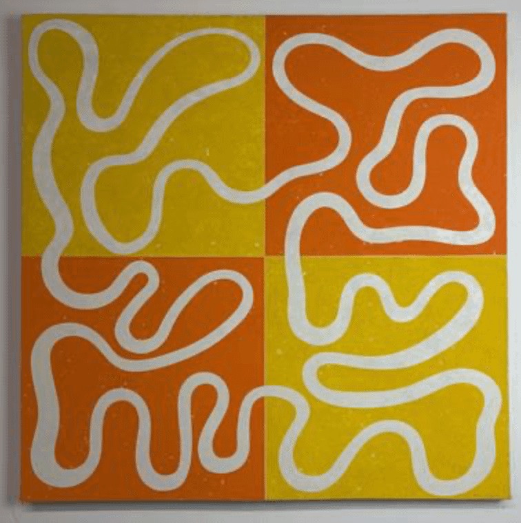 Big Daddy (2008) (36" x 36") Framed Original product image (1)