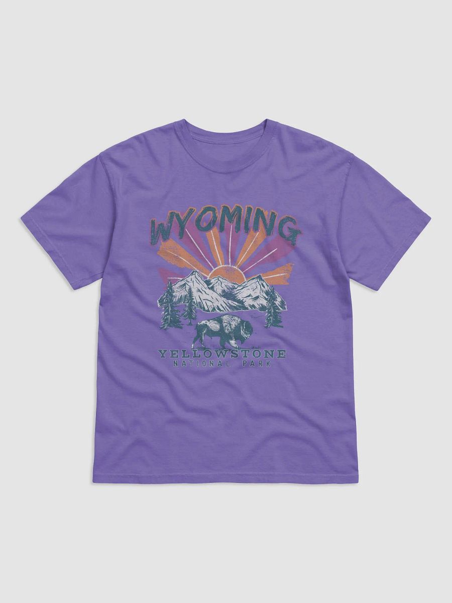 Yellowstone National Park, Wyoming Tee | Retro-Style Western T-Shirt for Travel and Road Trips product image (46)