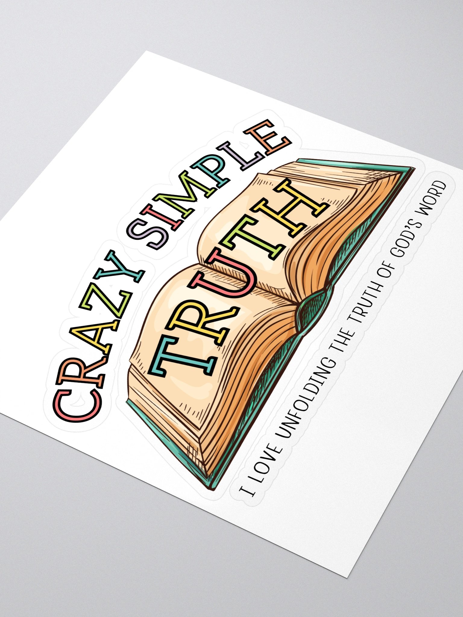 Kiss Cut Bible Stickers product image (3)