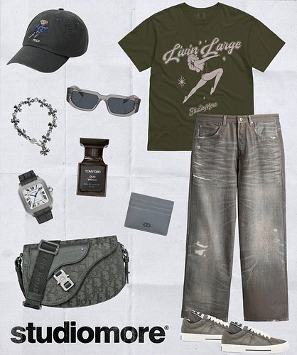 Casual? Yes. Subtle? Never. Livin Large or not at all. 😮‍💨🔥💸