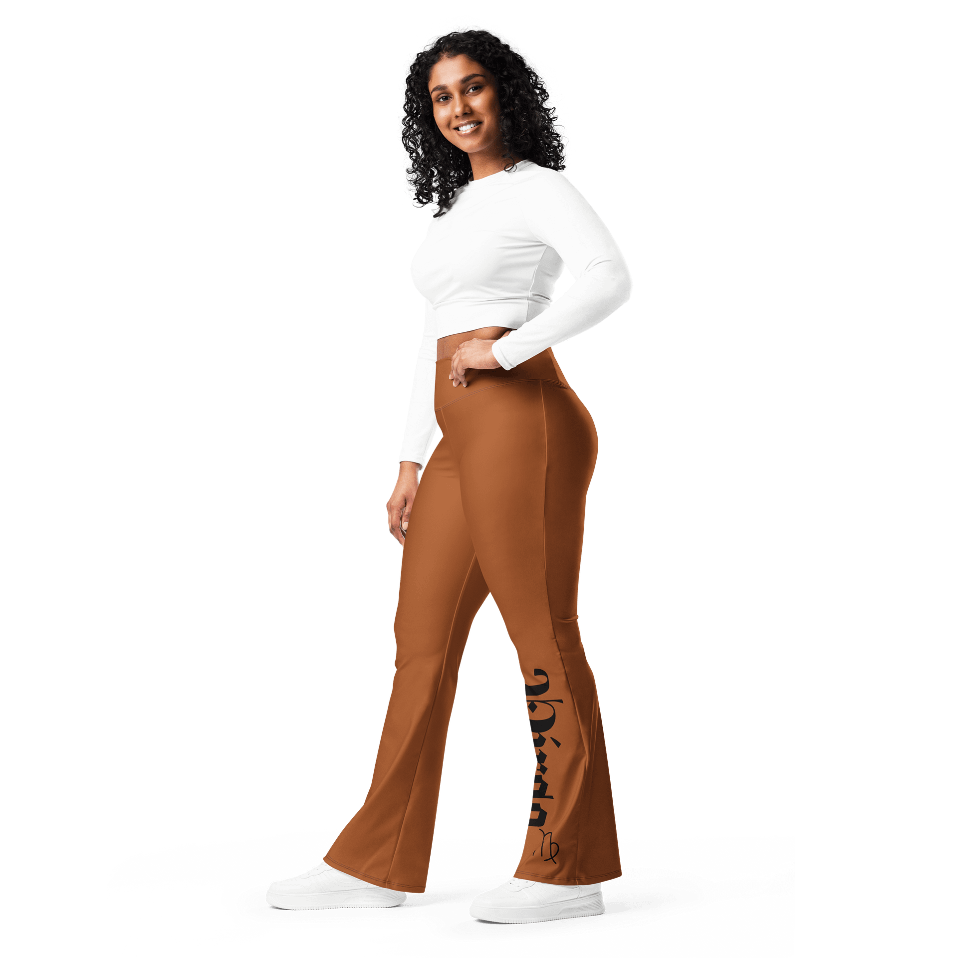 Celestial Virgo All-Over Flare Leggings product image (11)