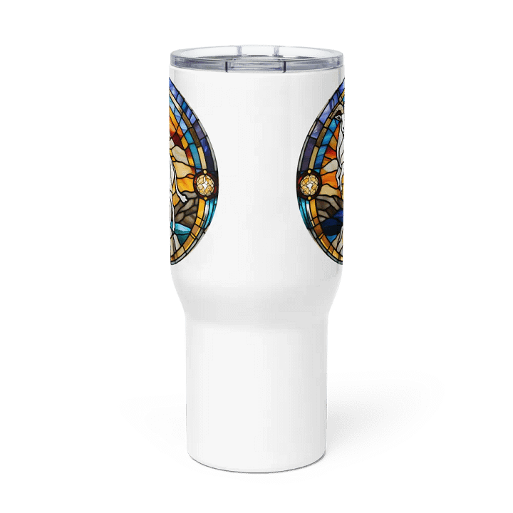Spiritual Capricorn - Unique Travel Mug Design - Circle Energy product image (2)