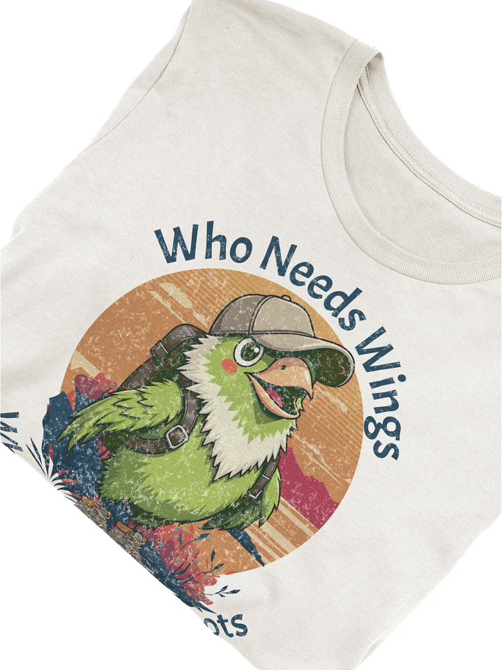 Kakapo tshirt, wildlife tee, rescue bird shirt, conservation shirt, vet nurse gift, eco friendly shirt, retro animal lover tee, parrot tshirt, bird rescue gift, cute wildlife tee, gift for rescuers product image (2)
