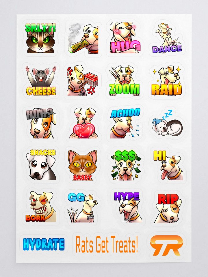 Emote Stickers product image (1)