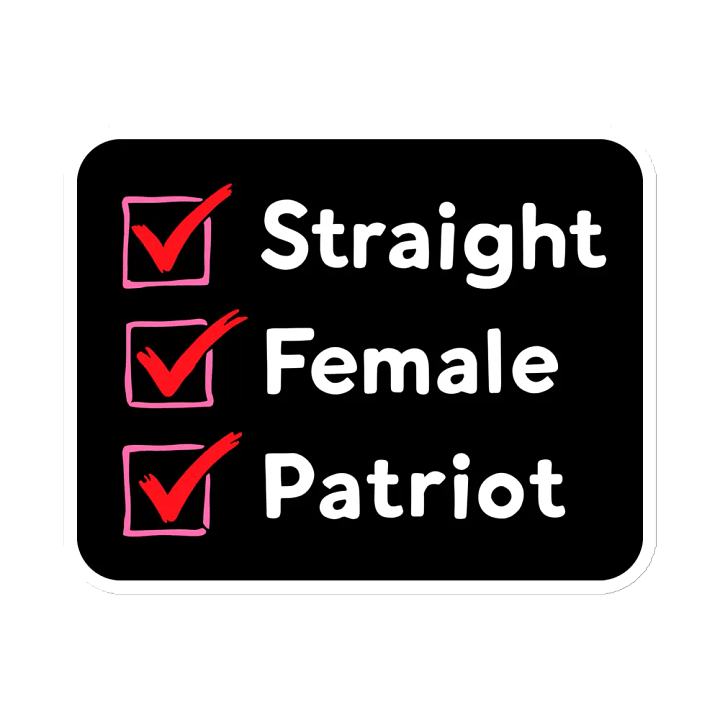 Magnet: Female Checklist product image (1)