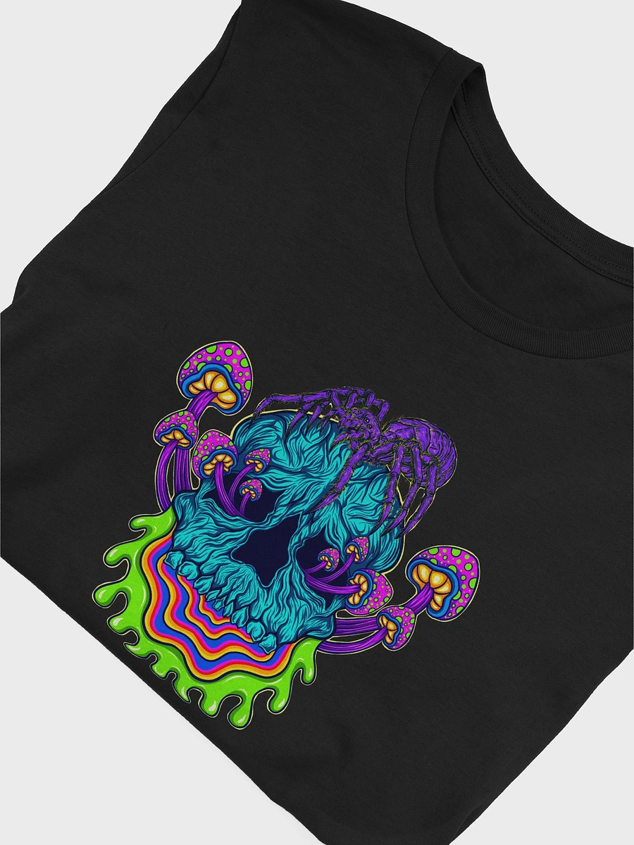 Psychedelic Spider Comfy T Shirt product image (4)
