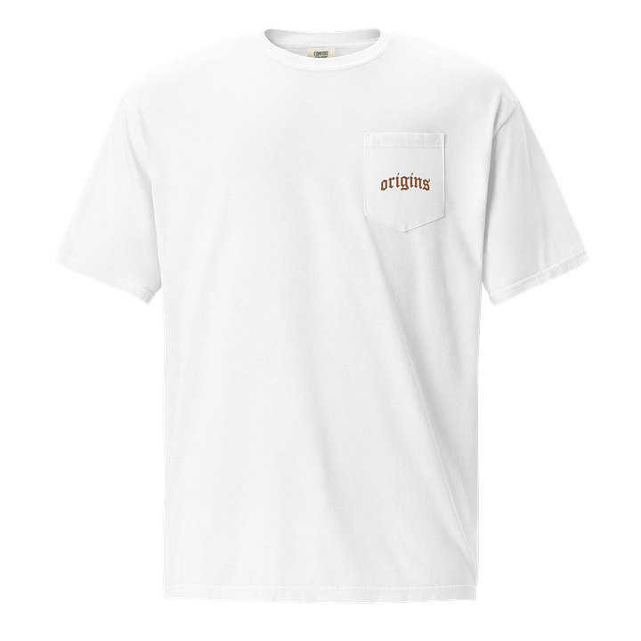 Carolina Blue Sky Heart Pocket T-Shirt product image (6)