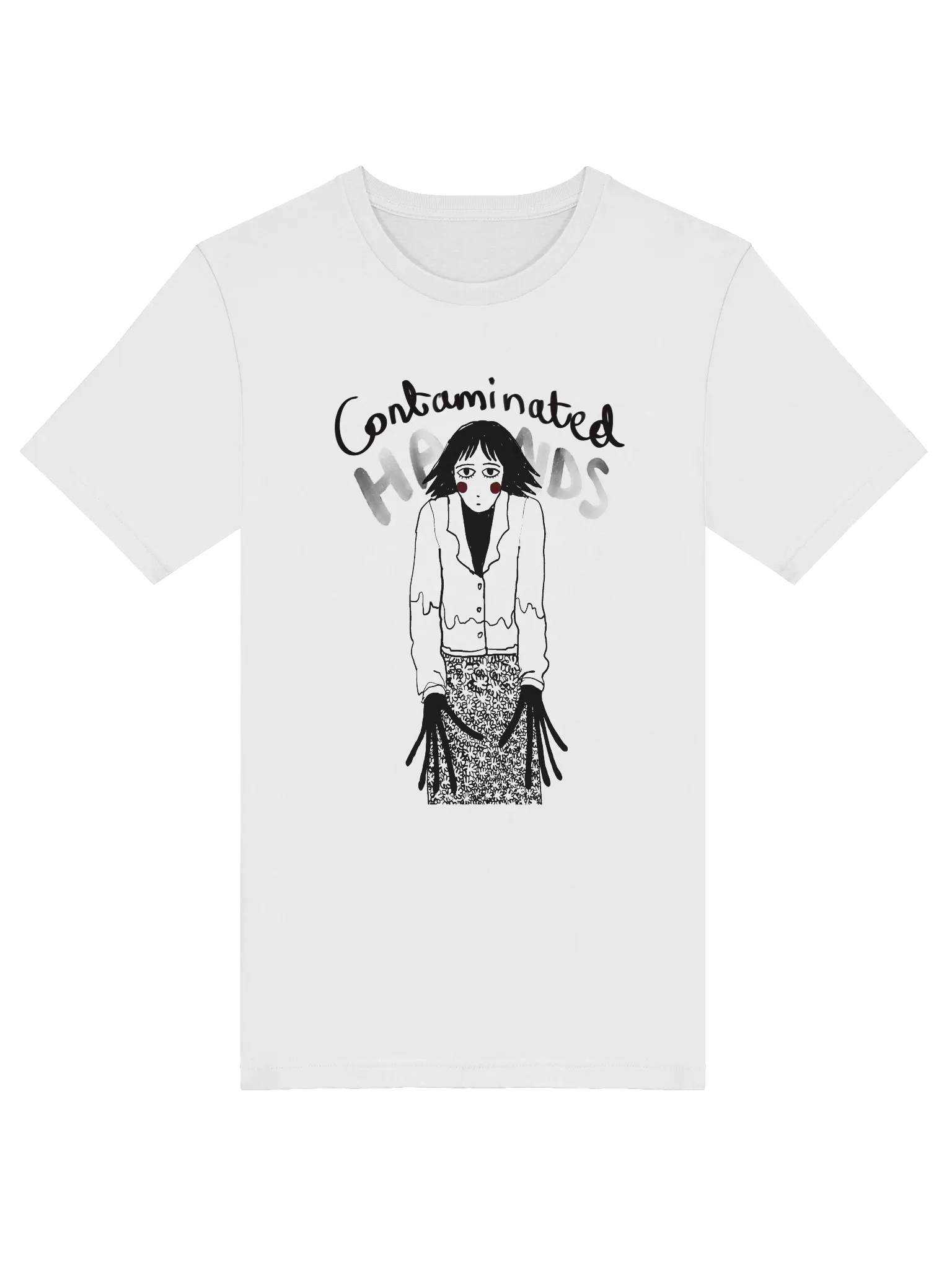 Contaminated hands T-shirt product image (31)