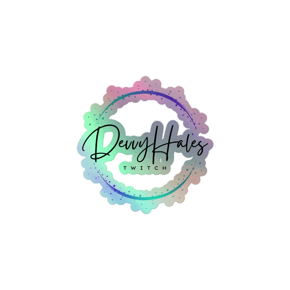 DevvyHales (Holographic Stickers) product image (1)