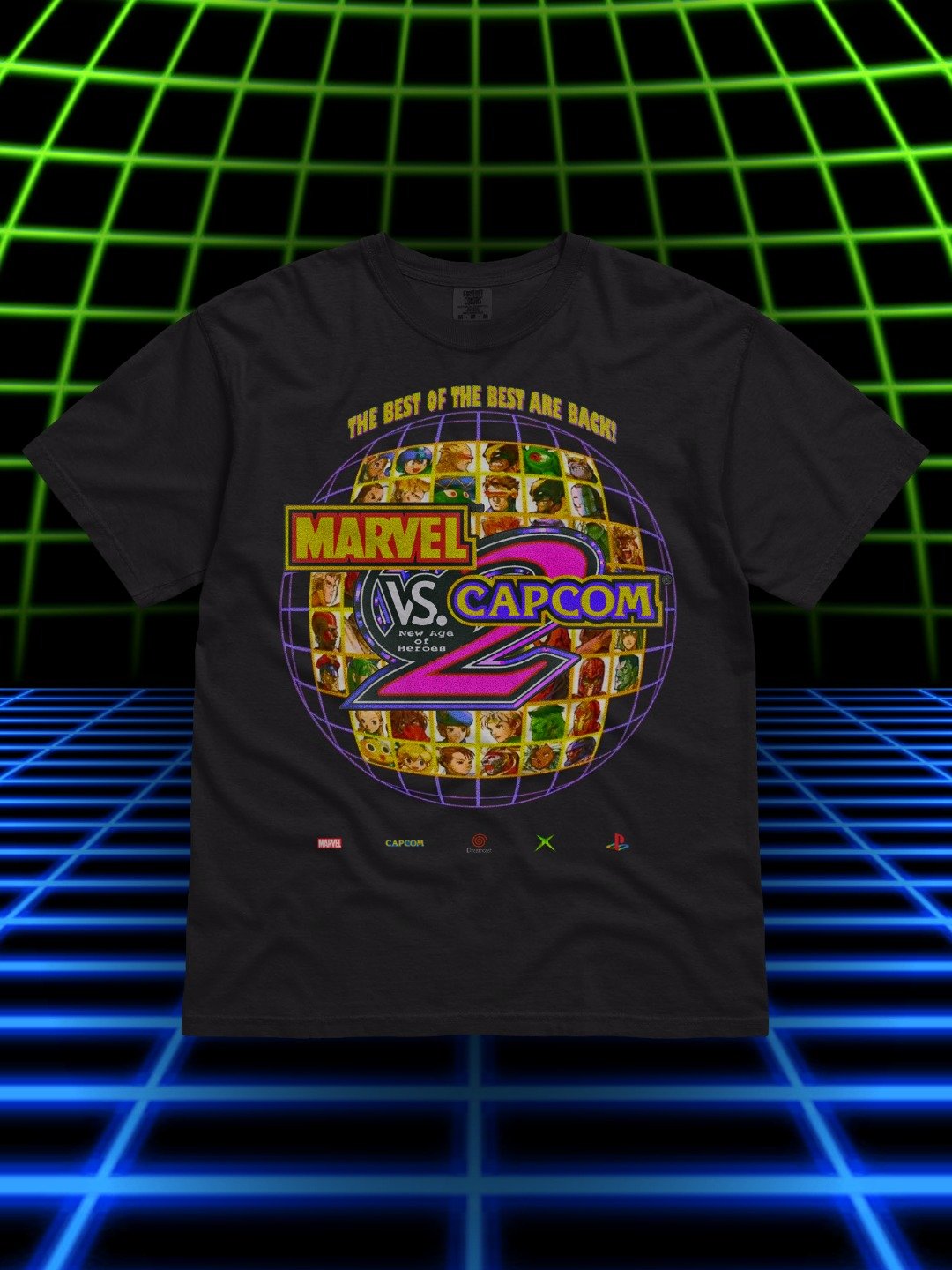 Marvel VS Capcom 2 Shirt (Front & Back Design) product image (2)