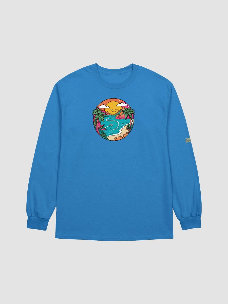 Golden Vacation Vibes Long Sleeve Tee product image (1)