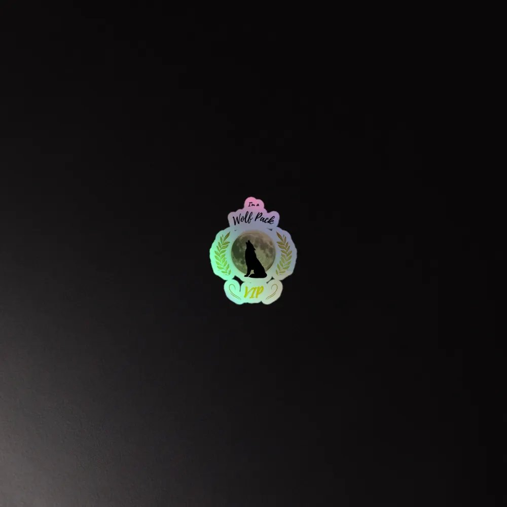 Wolf Pack VIP Holographic Sticker product image (2)