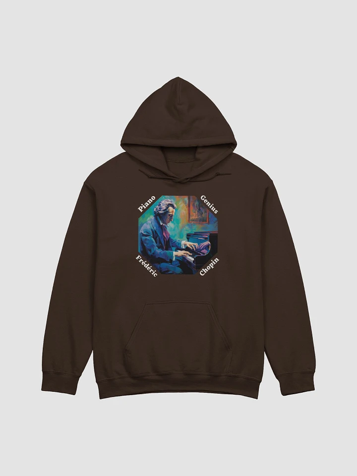 Frédéric Chopin [Playing Piano] - Piano Genius | Hoodie product image (1)