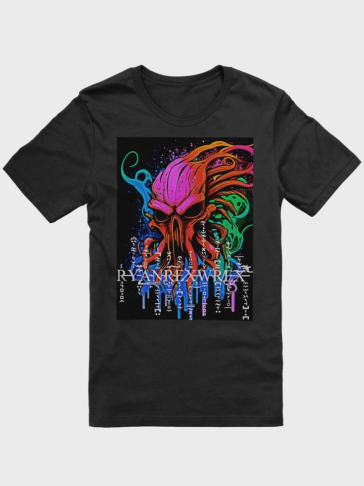 RYANREXWREX SQUIDSKULL V2 NEON MONSTER MERCH product image (1)