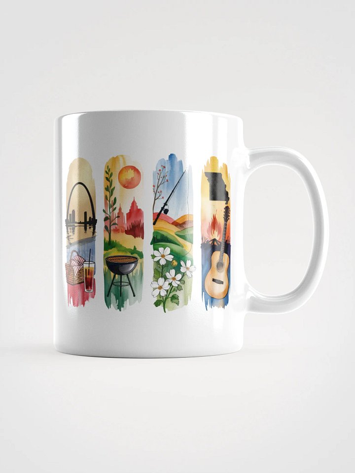 Brushstroke State Pride – Missouri Mug product image (1)
