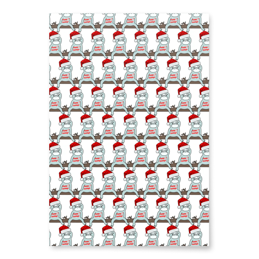 Have a happy Merry Slothy Christmas holiday! product image (1)
