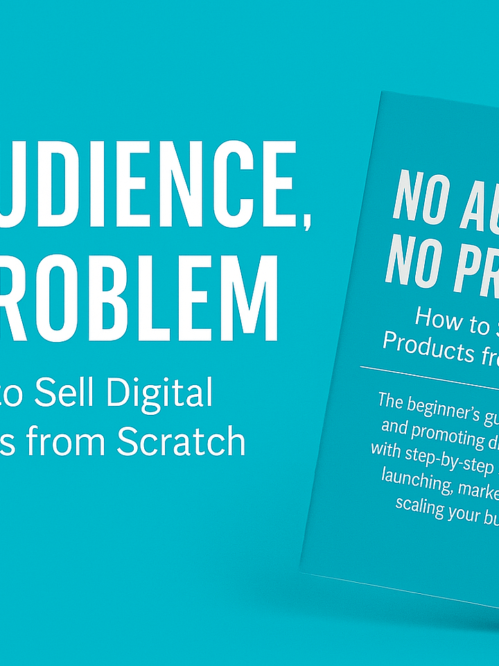 Digital Hustle: How to launch , market and profit online product image (1)