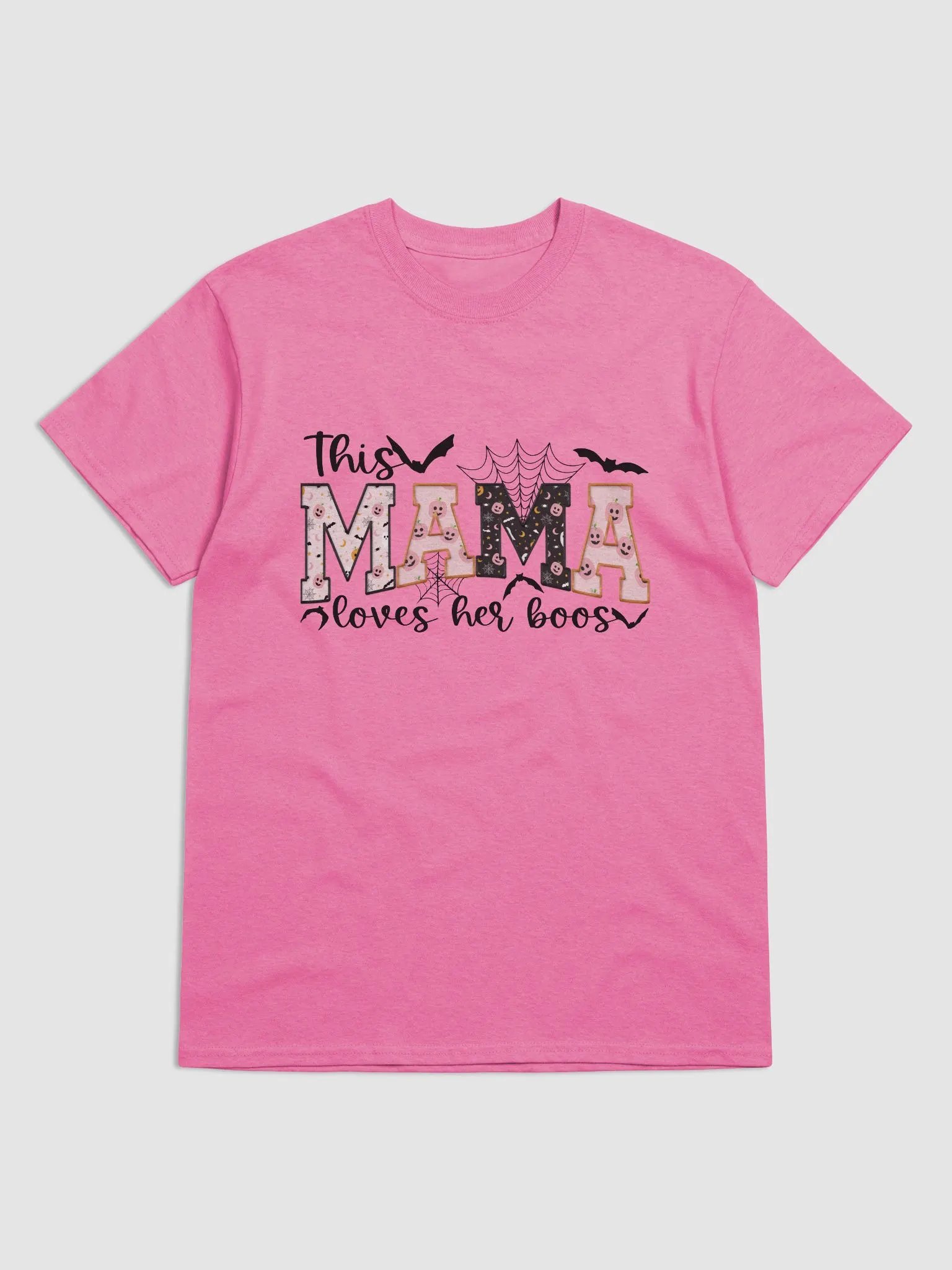 This Momma Loves Her Boo's T-Shirt – Spooky, Stylish, and Full of Love 👻🖤 product image (9)