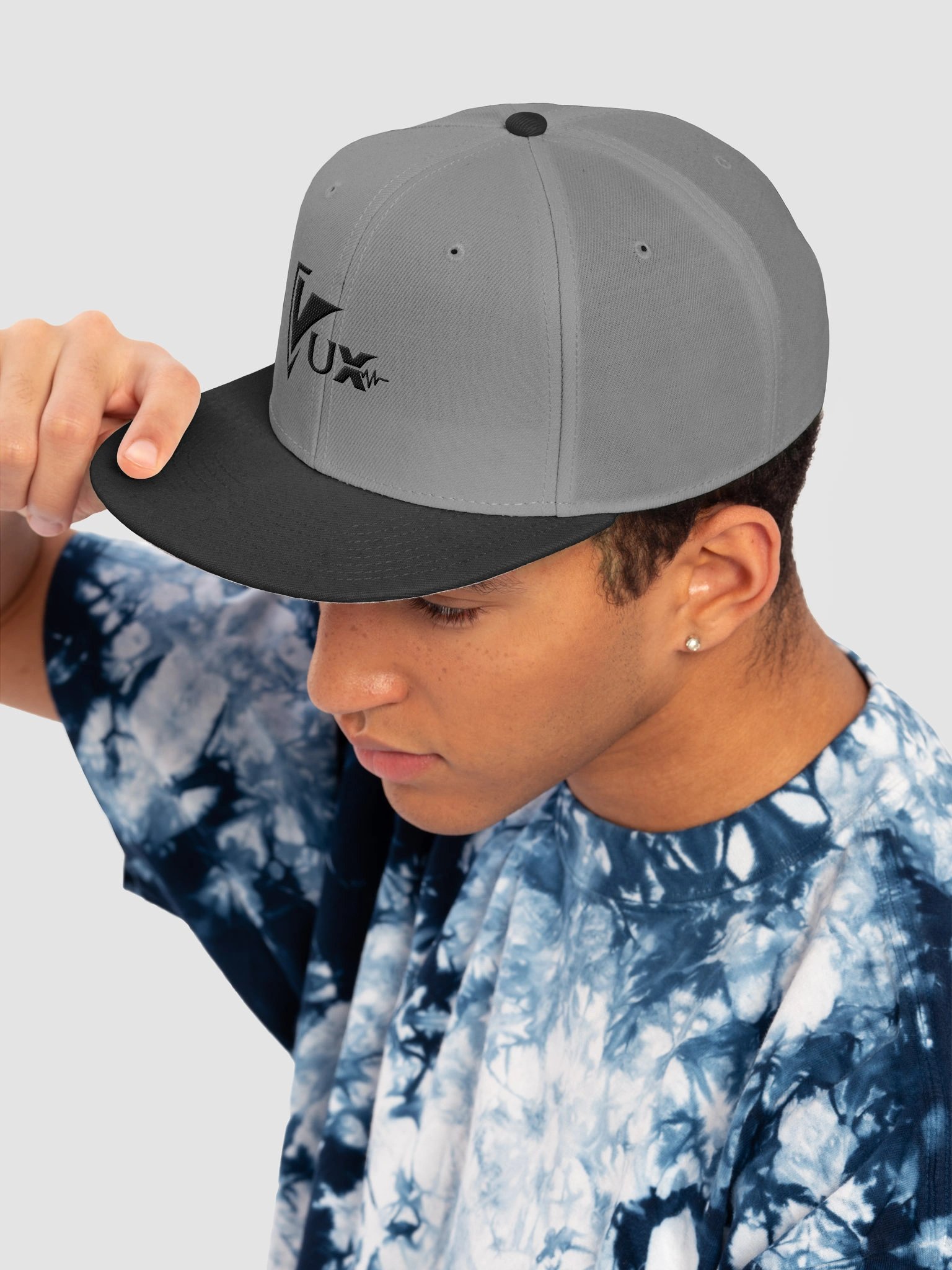 Vux Snapback (Light Gray) product image (7)