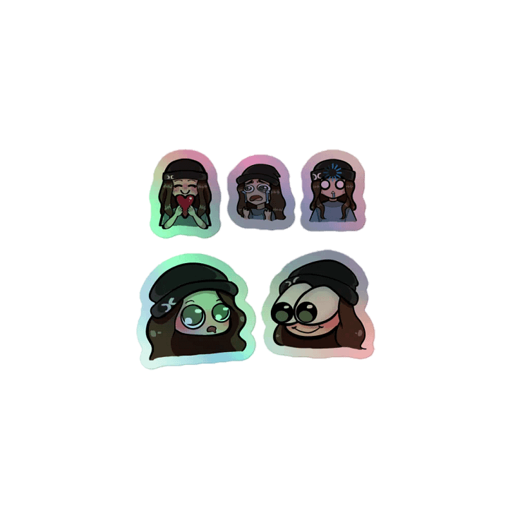 Wootmoji Holographic Stickers product image (1)
