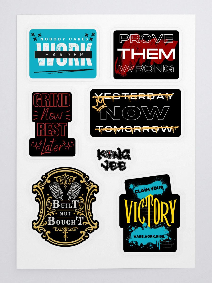Motivational Quote Sticker Sheet 2 product image (3)