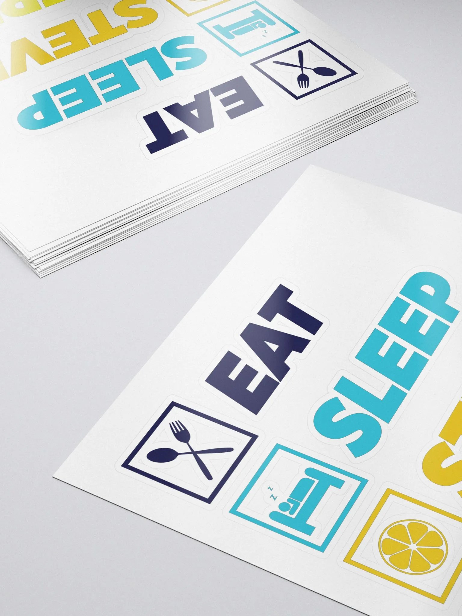 Eat. Sleep. Steve. Repeat. - Sticker product image (5)