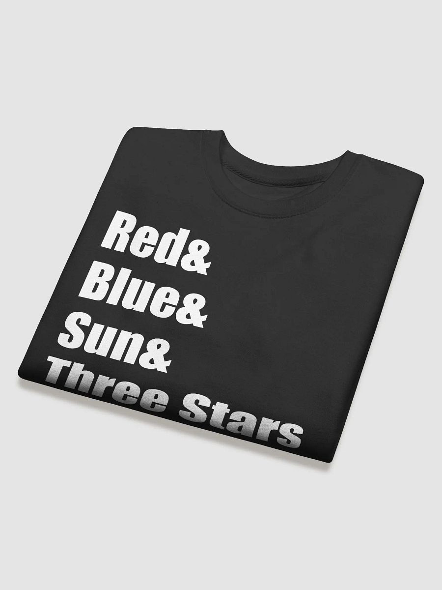 Red & Blue & Sun & Three Stars Sweatshirt product image (26)