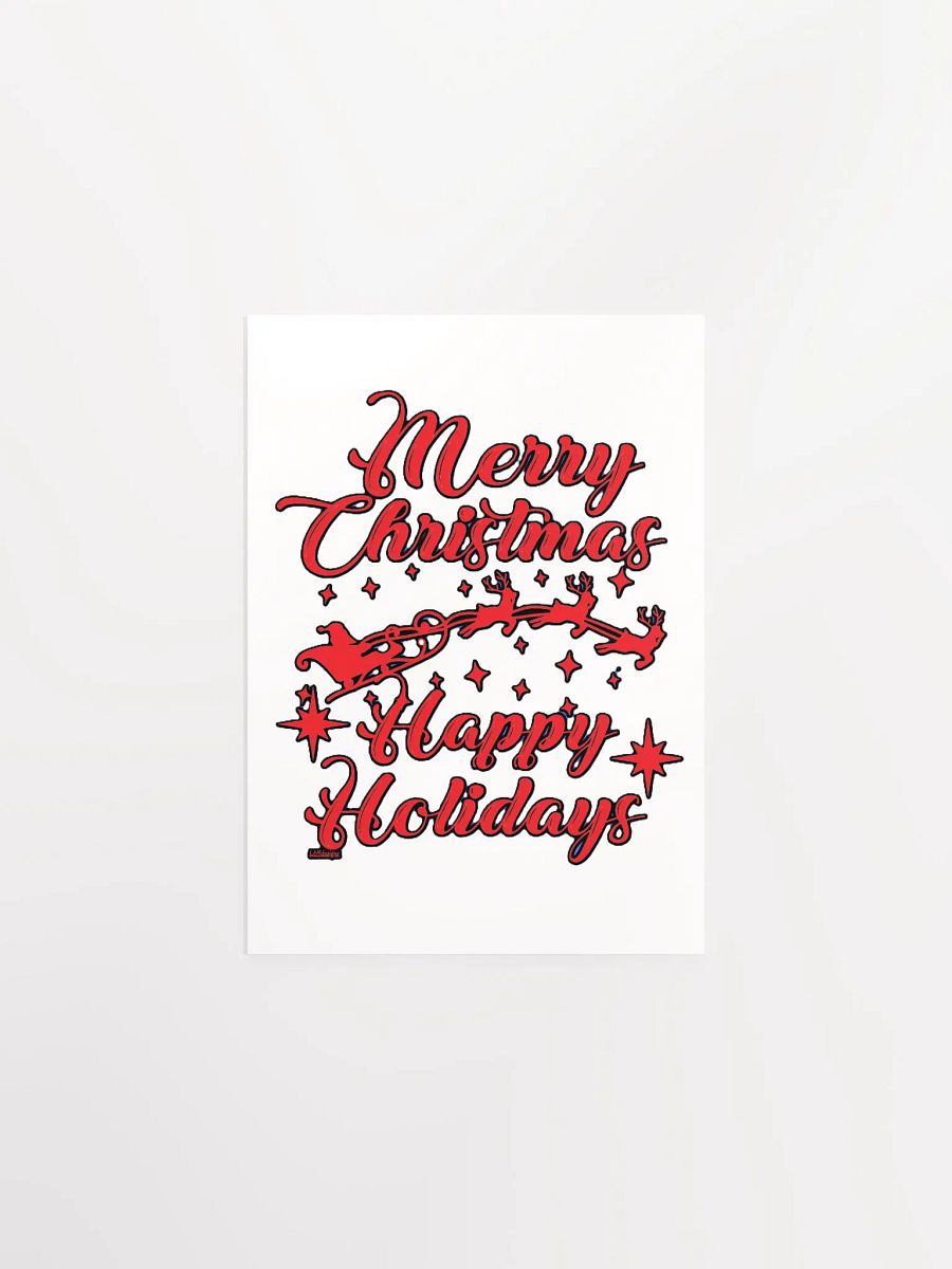 MERRY CHRISTMAS HAPPY HOLIDAYS product image (2)