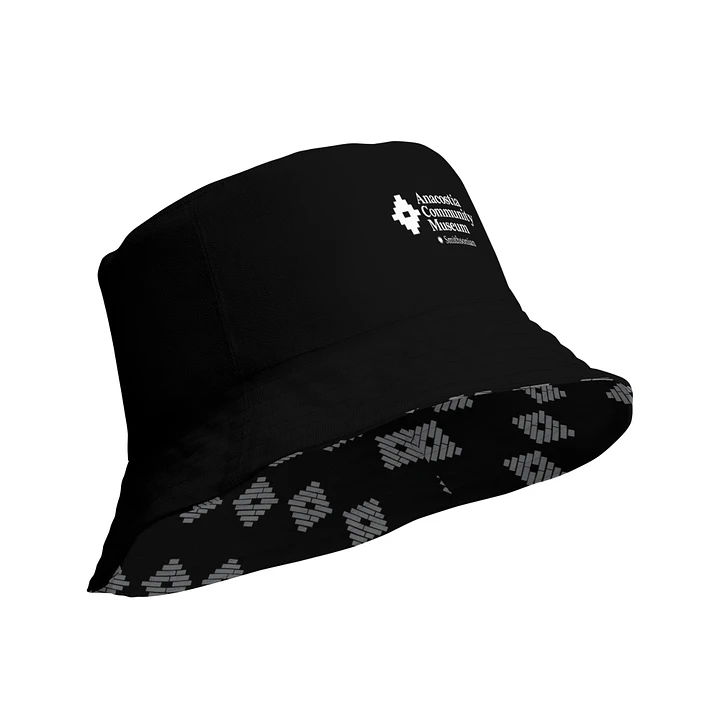 Anacostia Community Museum Reversible Bucket Hat (Black/Gray) product image (2)