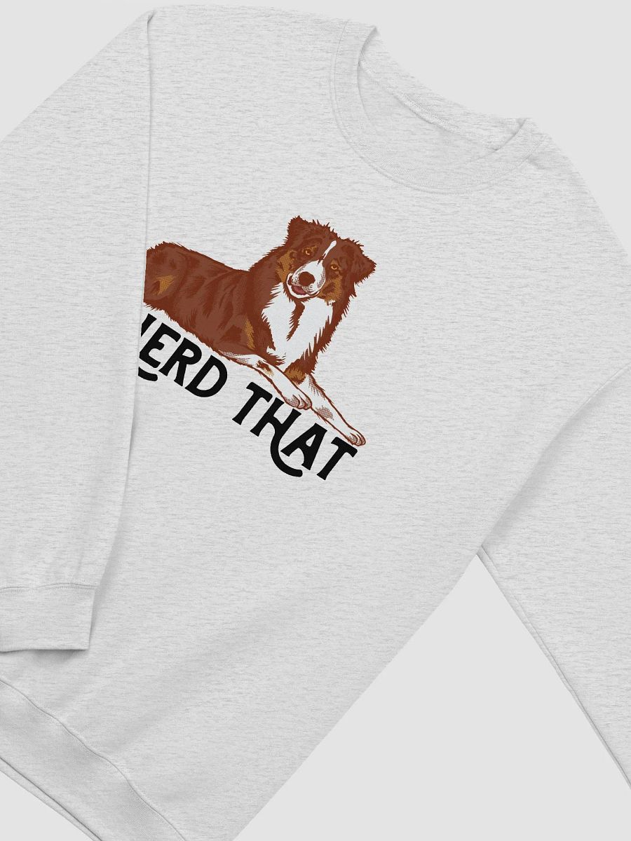 I Herd That Aussie Dog Sweatshirt for Australian Shepherd (Red Tricolor) Dog Owners product image (24)