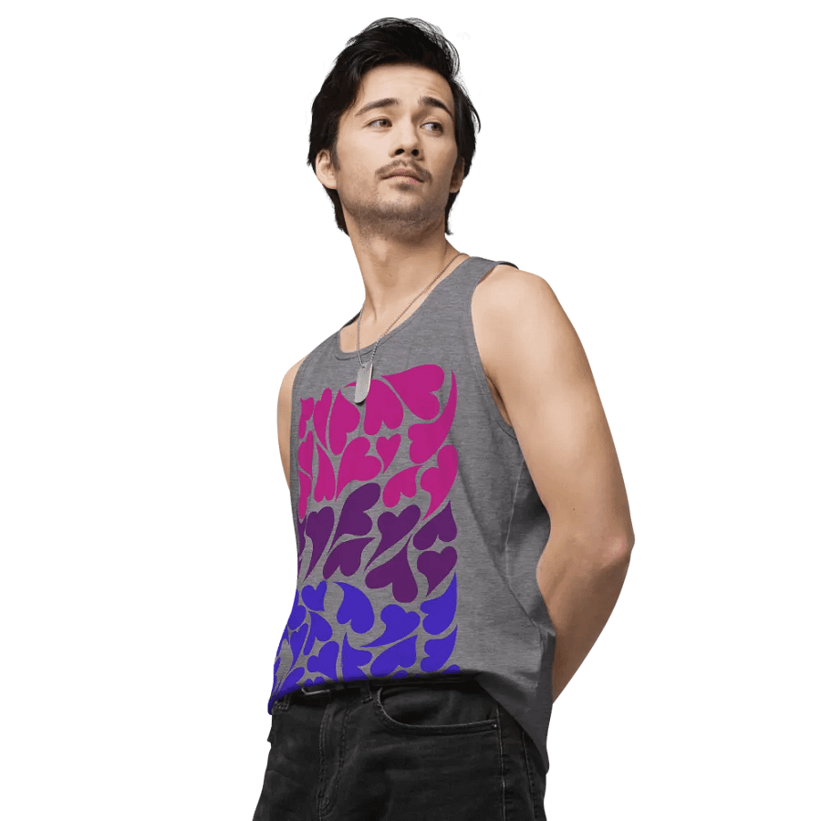Nestled PRIDE Bisexual Tank Top product image (33)