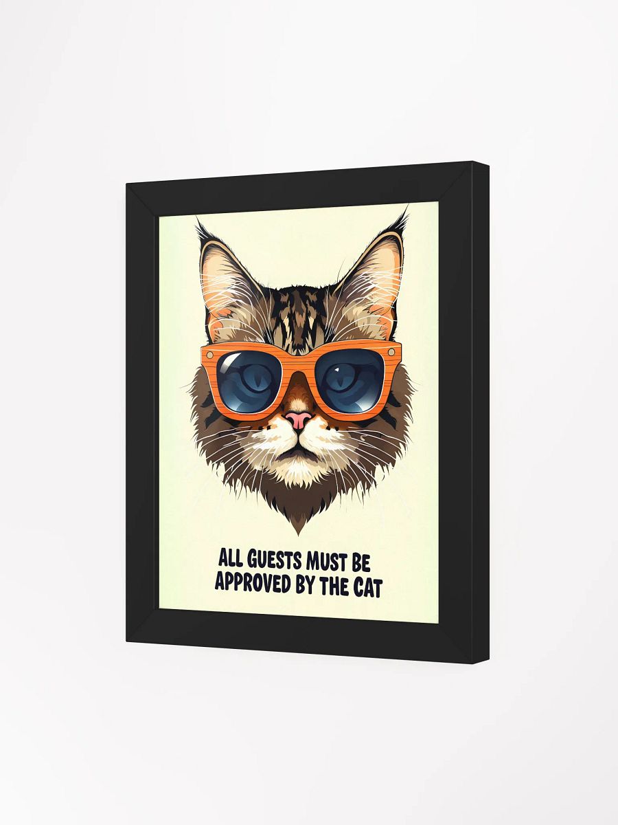 Cool Cat Sunglasses Framed Poster product image (4)