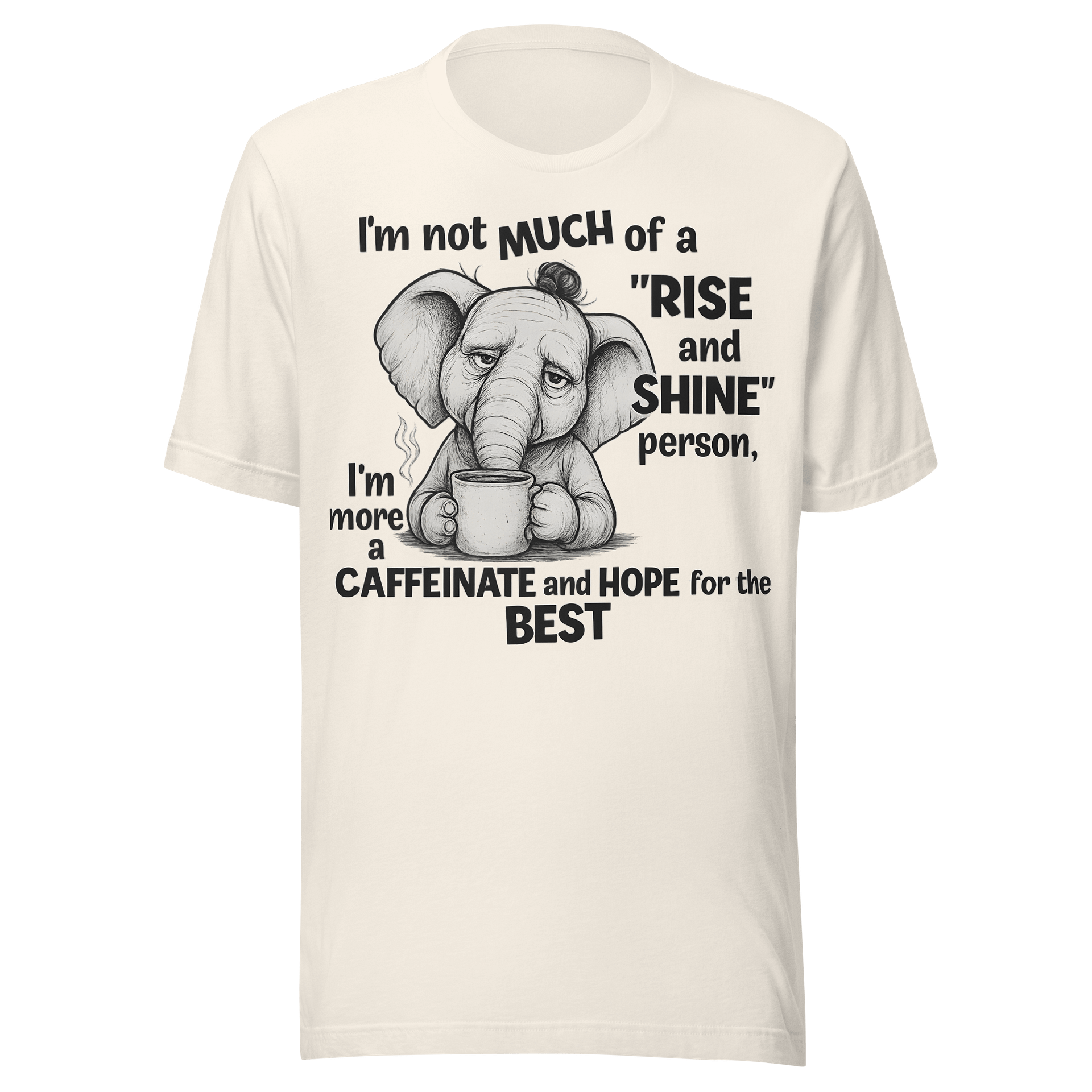 Caffeine Dreamer Elephant Tee product image (2)