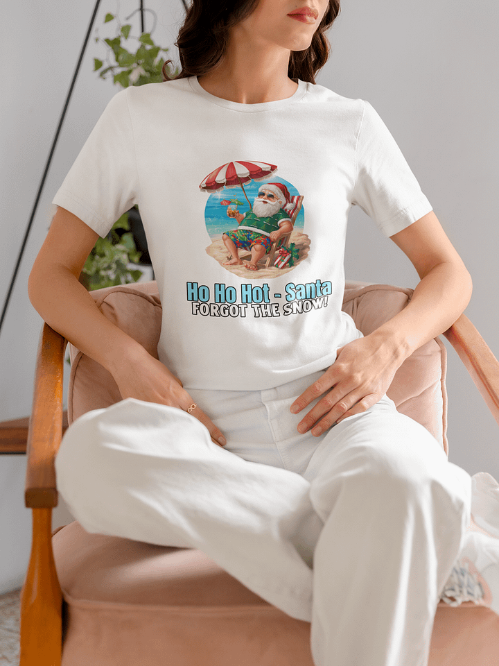 Santa's Beach Escape T-Shirt product image (14)