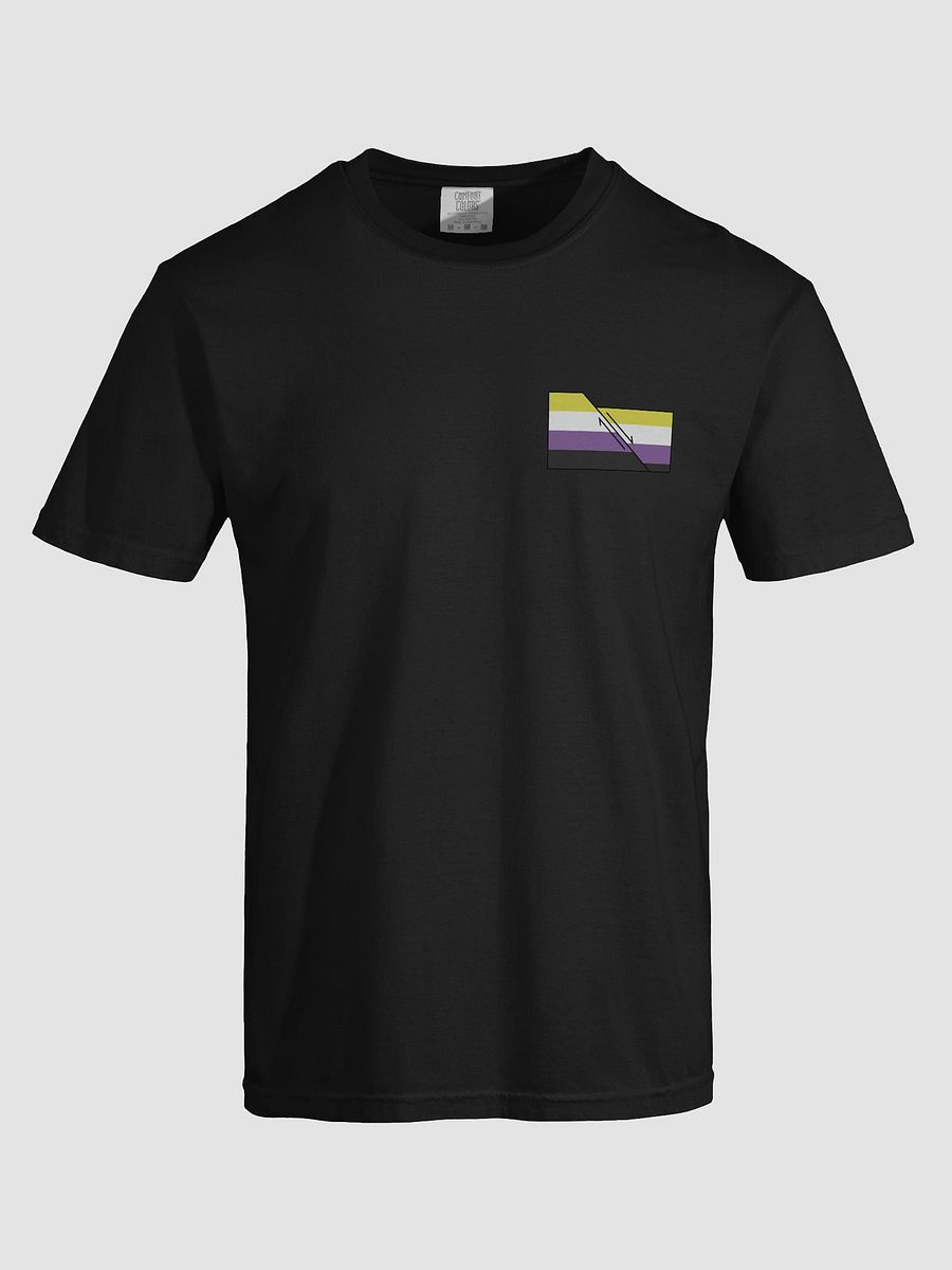 Faulted Pride Flags- Non Binary T Shirt product image (46)