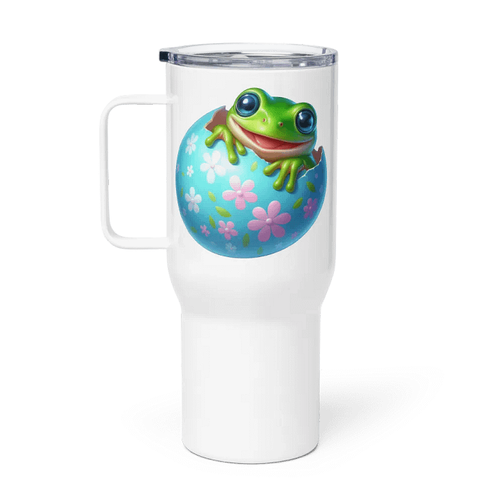 Frog Easter Egg - Travel Mug w/ Handle product image (1)