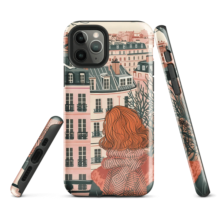 Girl in Amsterdam iPhone® Tough Case product image (2)