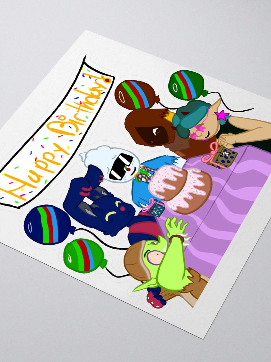 Silly Stickers - Birthday Celebration (2024) product image (3)
