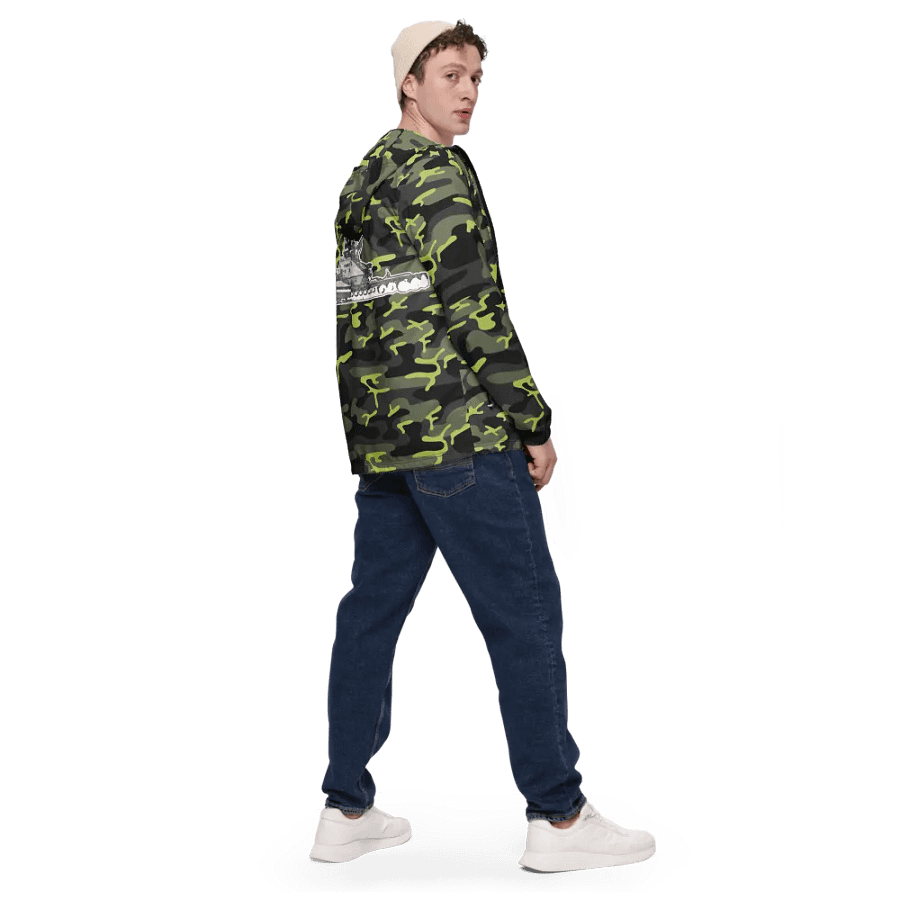 Camouflage Foss tug Sketch Windbreaker product image (12)