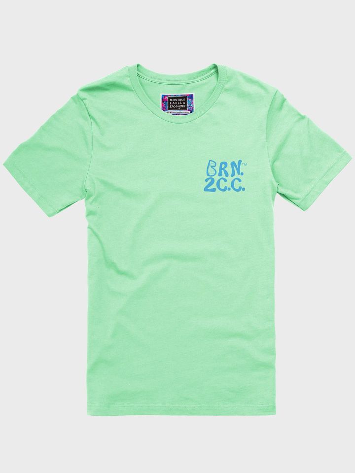 Men's | BOURNE to Cape Cod™ | Supersoft T-Shirt by Bella+Canvas | Deep Sky Blue Logo on Bright Colors product image (2)