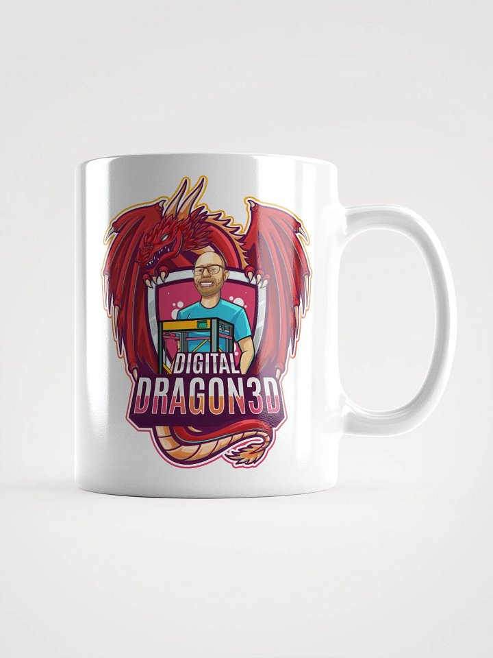 Digital Dragon 3D Coffee Mug product image (3)
